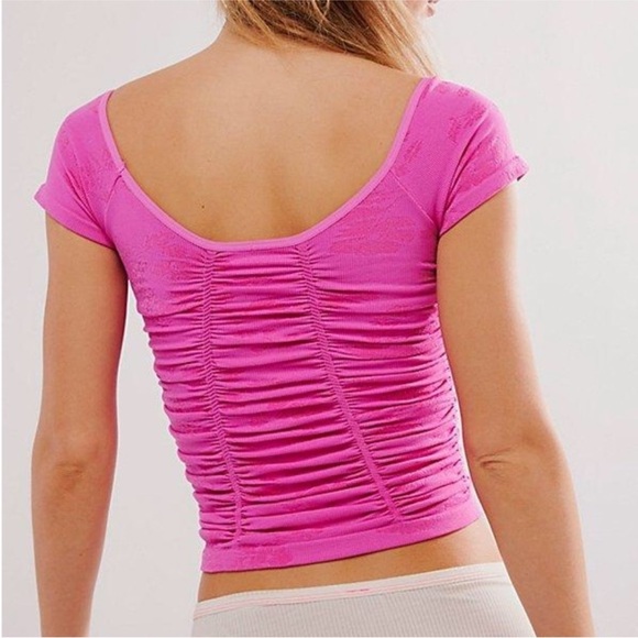 Free People Intimately Gotta Be You Seamless Tee - Picture 4 of 10